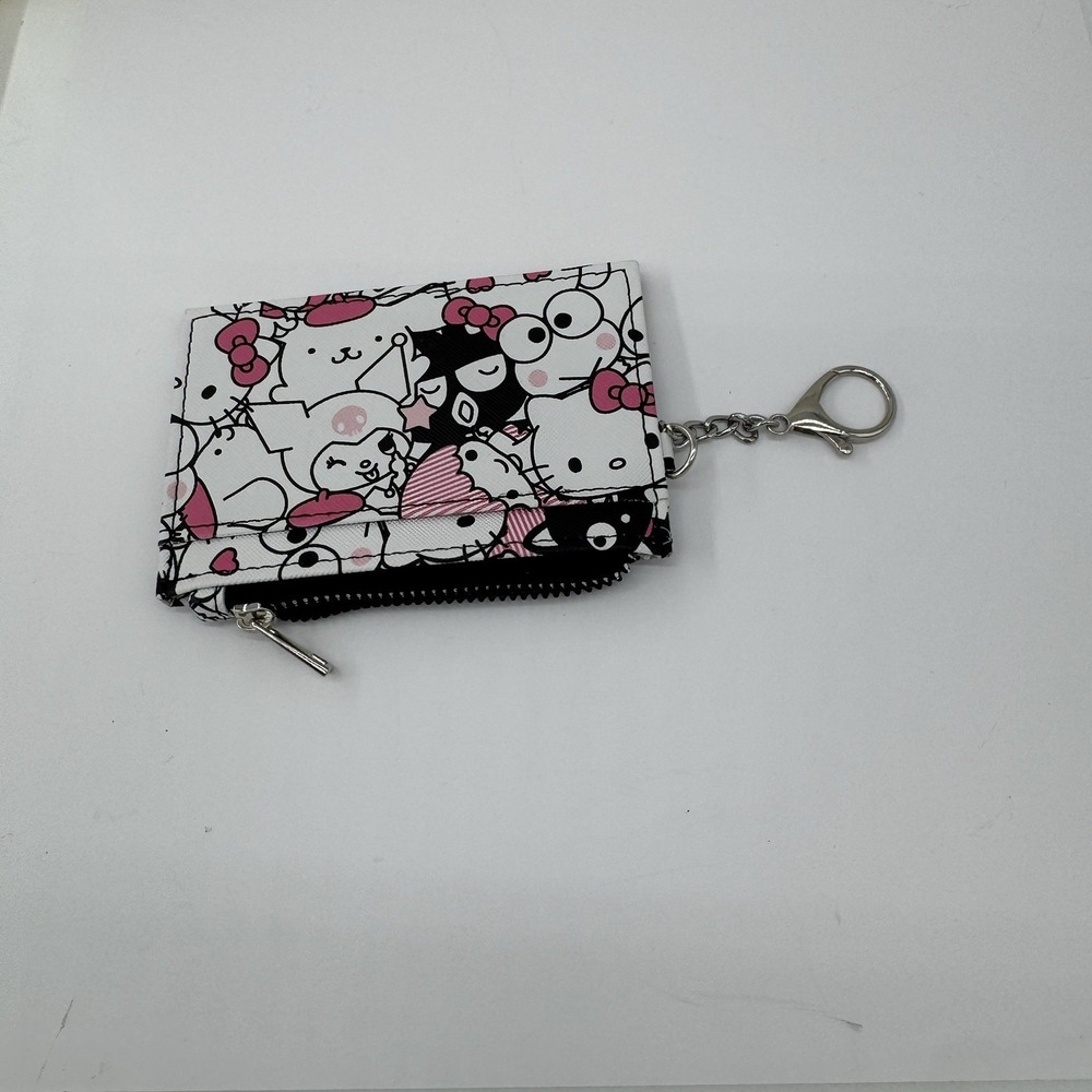 Sanrio‎ Hello Kitty Friends Zipper Coin Wallet Keychain Card Holder - Picture 2 of 7